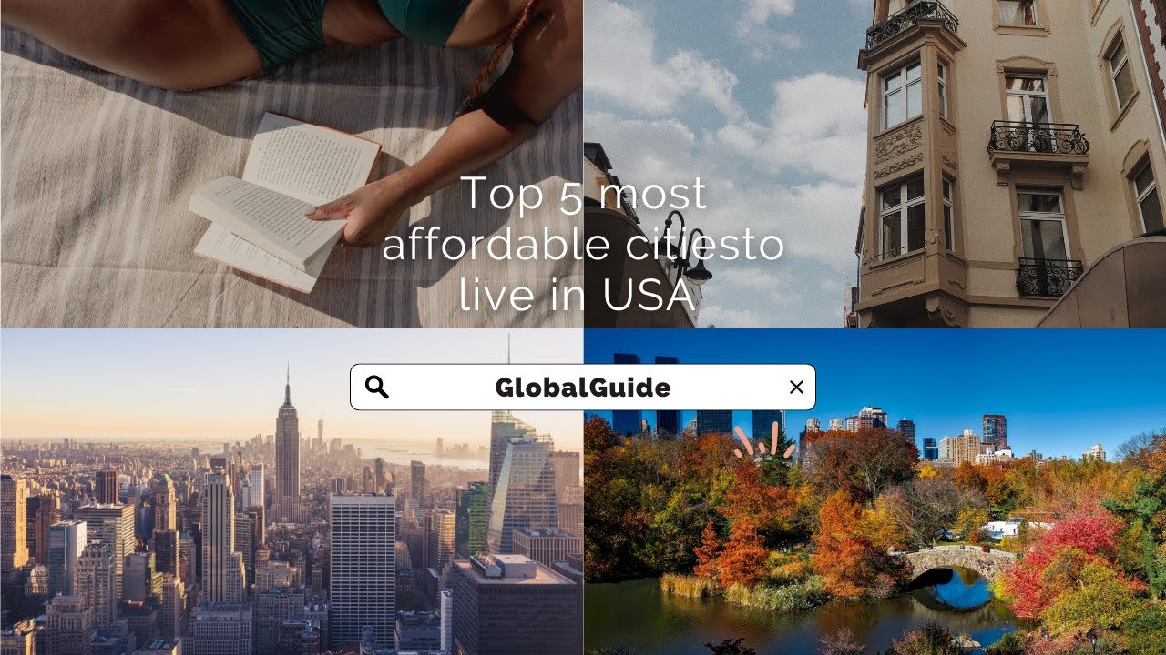 Top 5 most affordable cities to live in USA - YouTube