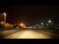 ASMR Highway Driving at Night - Cheongju to Seoul, Korea (No Talking, No Music)