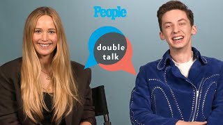 Jennifer Lawrence & Andrew Barth's "Weird" Nude Scene | People