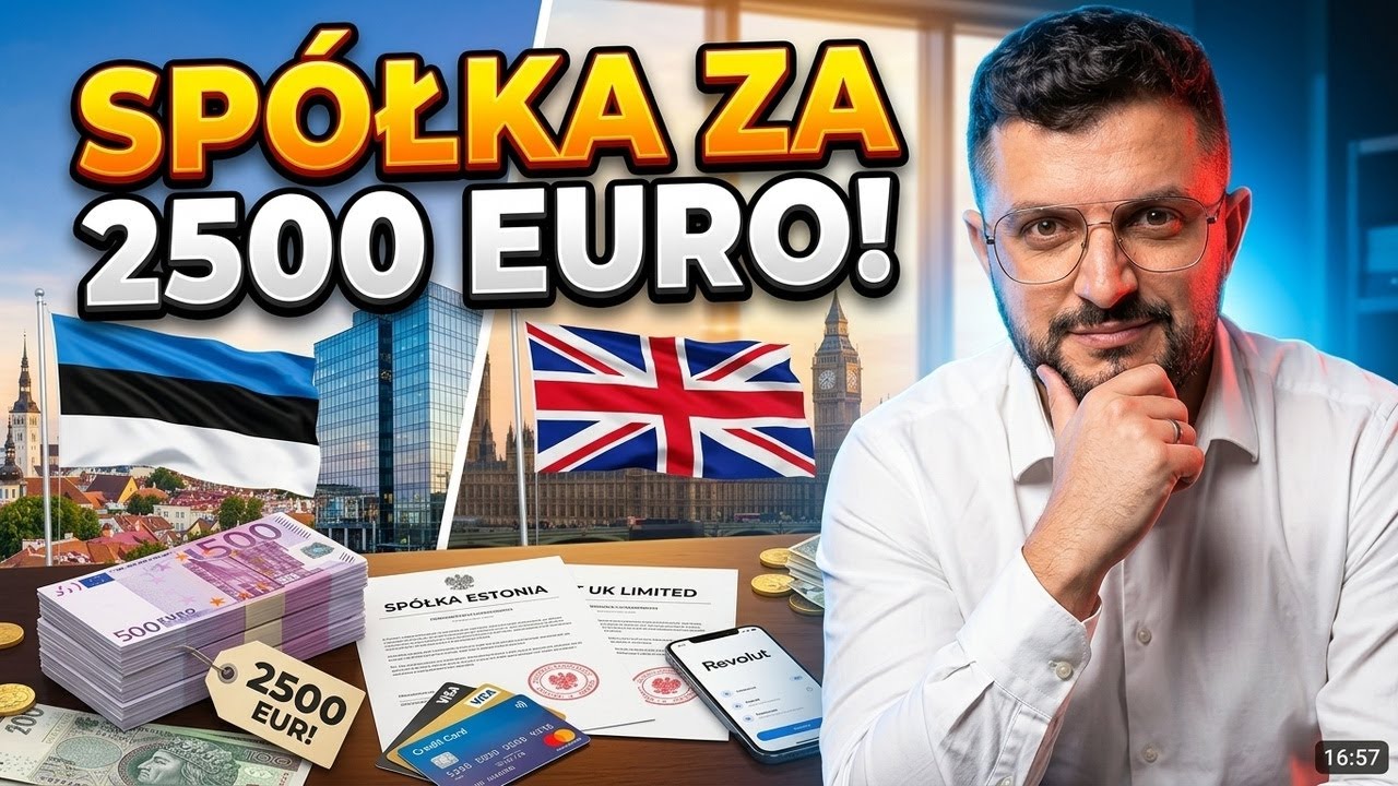 Jak ZAREJESTROWAĆ FIRMĘ W ESTONII czy WIELKIEJ BRYTANII? - Mateusz Tomczyk dla VETO 2/3 srebro koloidalne na twarz