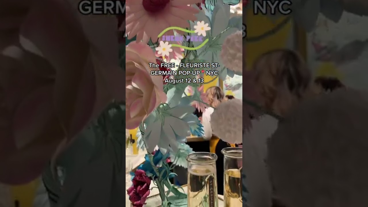 FLEURISTE ST-GERMAIN POP-UP August 12 & 13 in NYC 