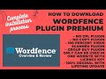 Wordfence security plugin download 100% Original With license key