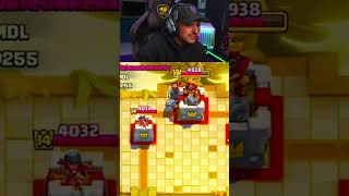 "ERA PARA EU TA NO MÍNIMO 15K DE TROFÉUS": #clashroyale #clah #loudcoringa