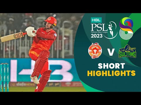 Short Highlights | Islamabad United vs Multan Sultans | Match 24 | HBL PSL 8 | MI2T