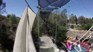 Flying Trapeze - Tori catching Vinnie's Splits