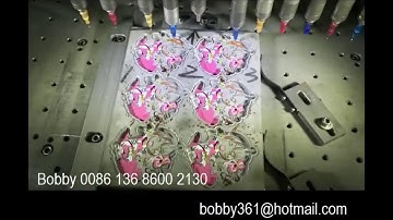 PVC dispensing machine,soft 3D pvc keychain making machine