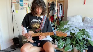 Video thumbnail of "slow dancing in a burning room cover - towa bird"