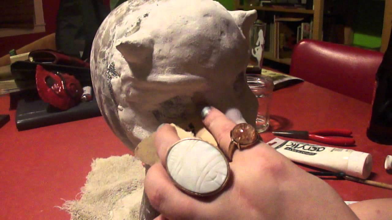 Making an Astrologically Themed Mask- asmr, relaxation, art