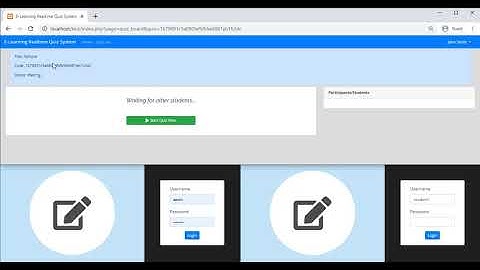 Realtime Quiz System using PHP Demo