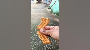 Thumbnail of aaha Parle-G biscuit 🍪 so cute and viral #short video 👍👍