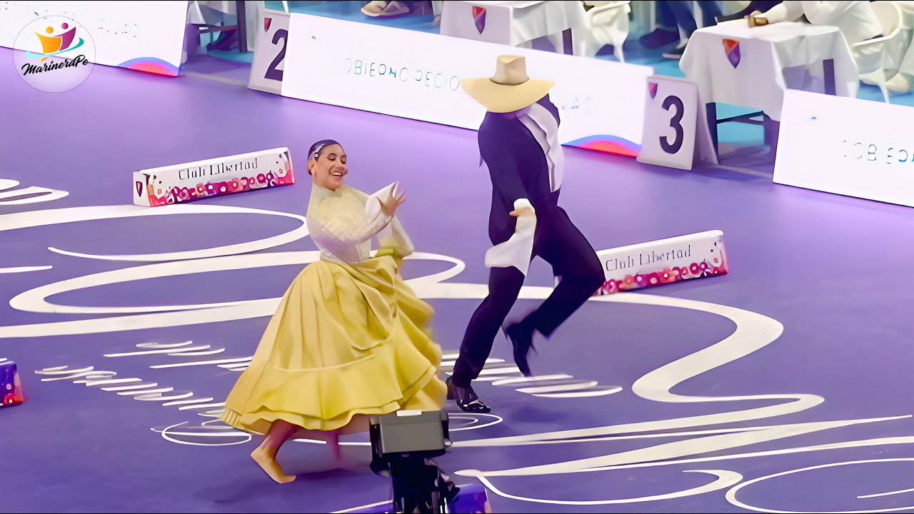 Final de los Campeones Adulto Ariana Zavala y César Valle | El turrón | Mundial Marinera 2025