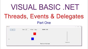 Advanced VB.NET Programming – Threads, Events and Delegates (Part 1)