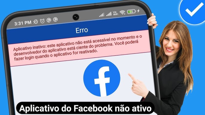 Como corrigir o login no Facebook de um navegador incorporado está  desativado