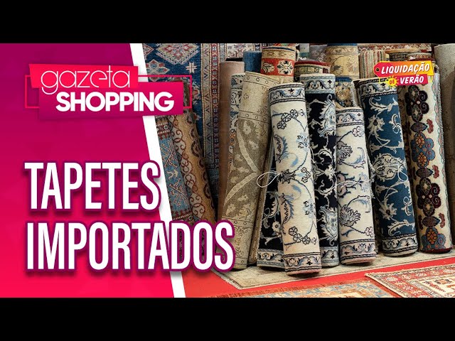 Tapetes importados para sua casa | Casa Fortaleza | Gazeta Shopping | #LiquidaçãoDeVerão Tapetes importados para sua casa | Casa Fortaleza | Gazeta Shopping | #LiquidaçãoDeVerão