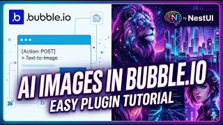 How to Build an AI Image Generator in Bubble.io | NestUI Plugin Tutorial