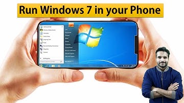 📱 Run Windows 7 in your Android Smartphone