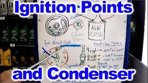How the Ignition Points and Condenser Work