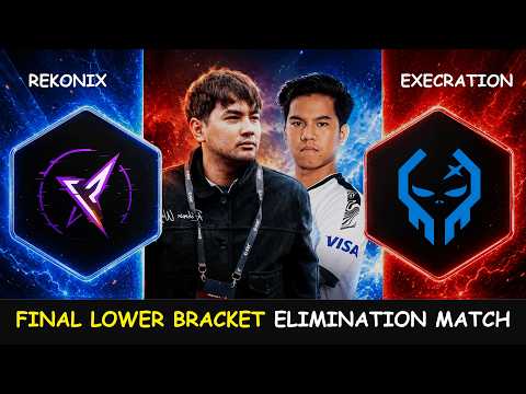 BONUS PENDAPAT SALAMAT TENTANG BABANG FINAL LOWER BRACKET - REKONIX VS EXECRATION EWC SEA CQ DOTA 2