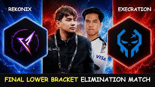 BONUS PENDAPAT SALAMAT TENTANG BABANG FINAL LOWER BRACKET - REKONIX VS EXECRATION EWC SEA CQ DOTA 2