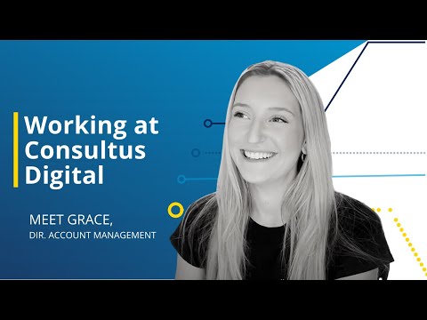 Grace Natarelli speaking about working at Consultus Digital