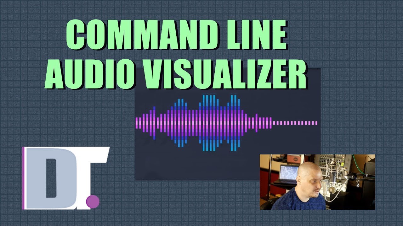 Command Line Audio Visualizer - YouTube