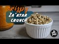 Delicious Garnishes - Crispy Za&#39;atar CRUNCH - Simple Food Garnish Ideas