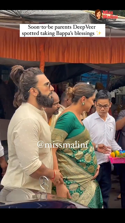 Deepika Padukone & Ranveer Singh spotted at Siddhivinayak weeks before the delivery of their baby