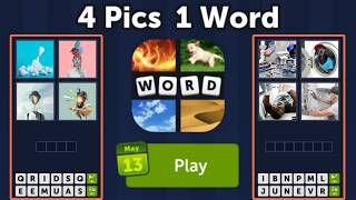 4 Pics 1 Word Daily Puzzle Answers May 13, 2026 screenshot 3