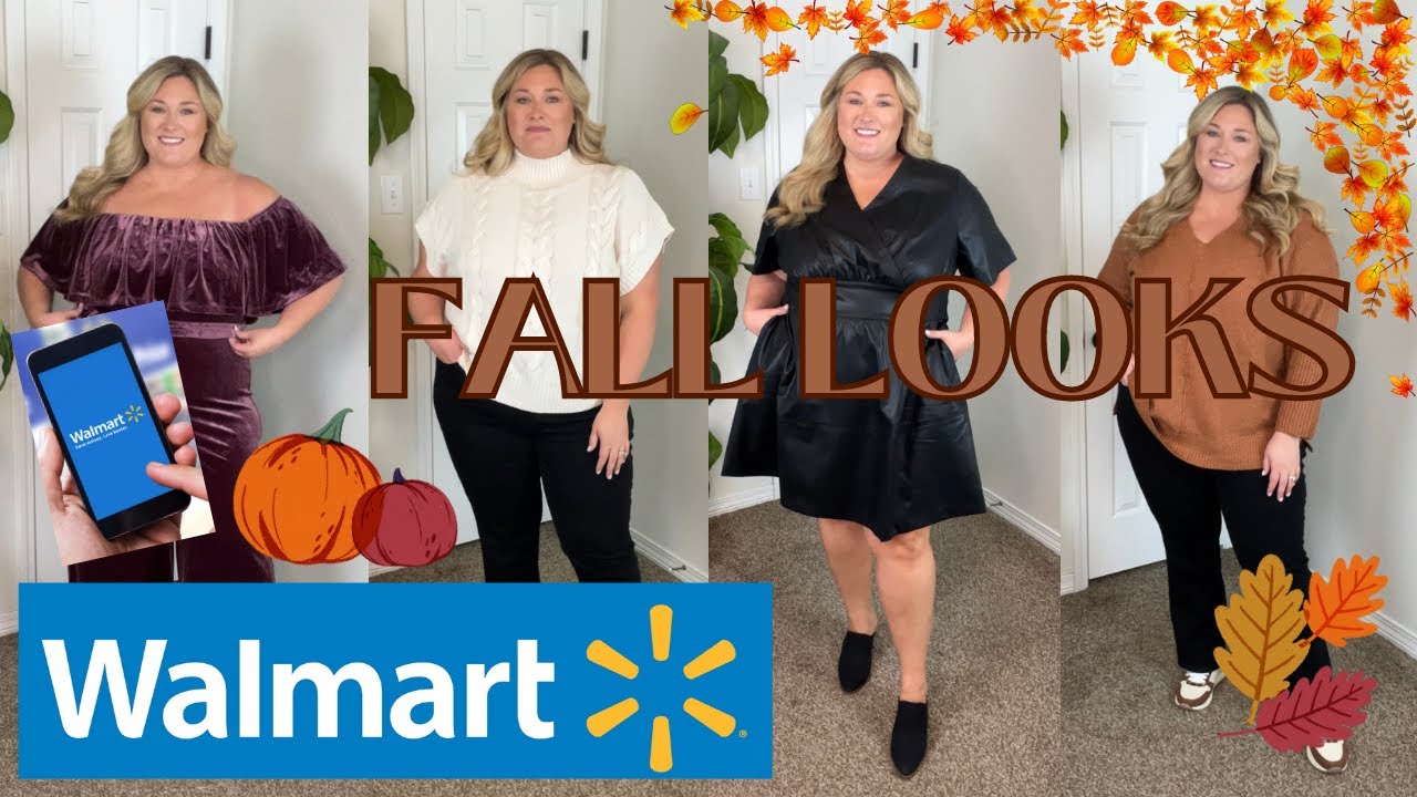 A Plus Size Autumn Outfit from Walmart - With Wonder and Whimsy