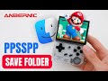 PPSSPP Saves from Anbernic RG35XX+ to macOS | PSP SAVE FOLDER | Hidden Folder on macOS