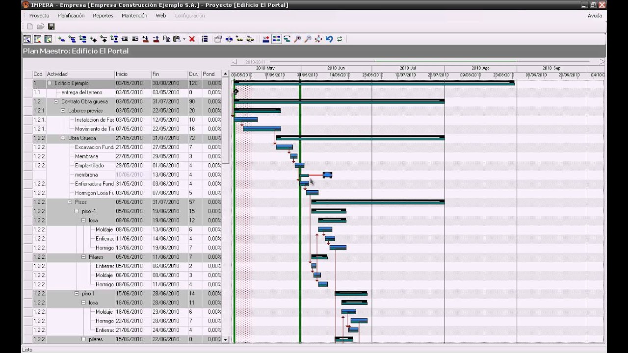 Download Gantt En Excel Plantilla  Gantt Chart Excel Template