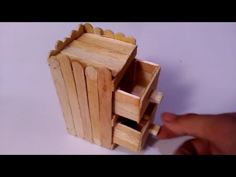 Cara Membuat Rak Mini Dari Stik Es Krim YouTube