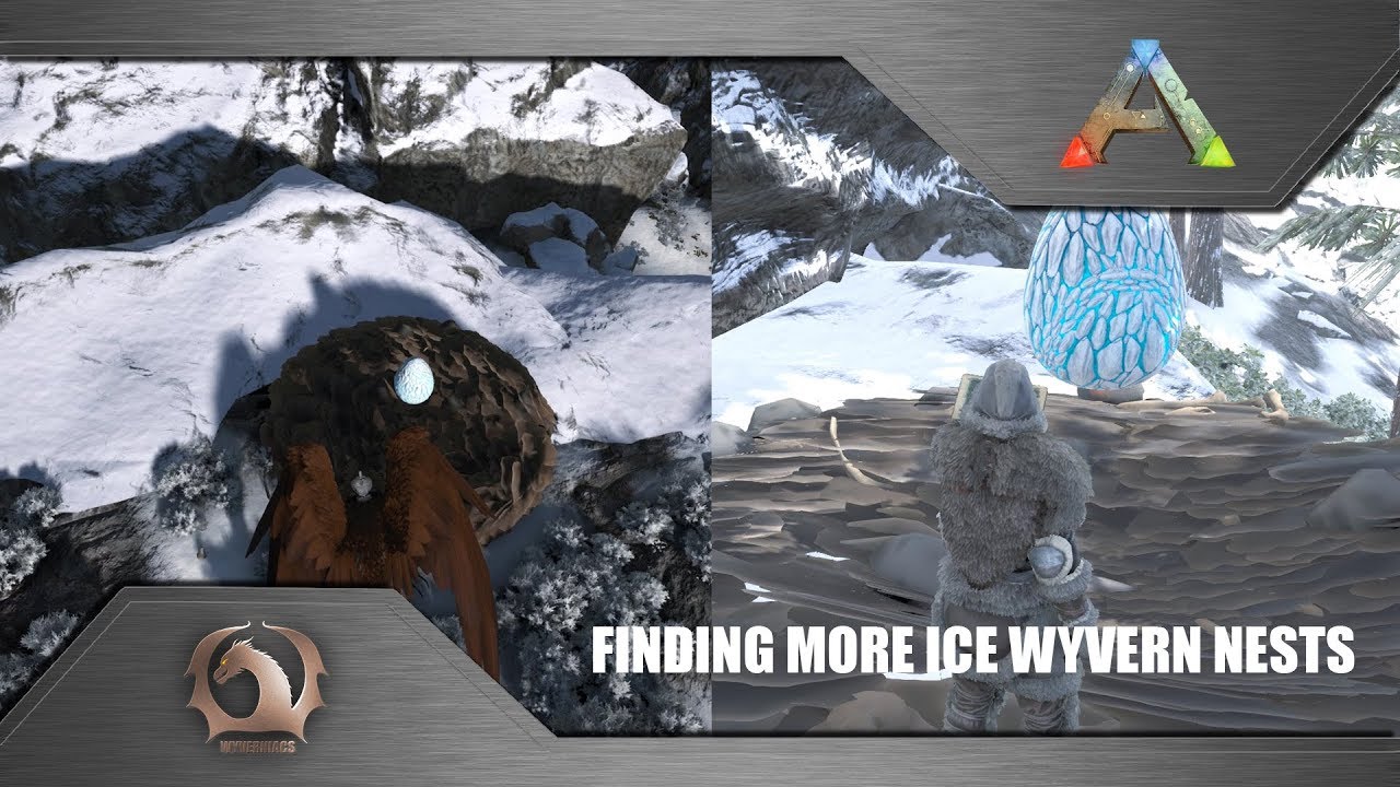 Ice Nests Ragnarok Ark Survival Evolved - Finding more Ice Wyvern nests / Nest locations ...