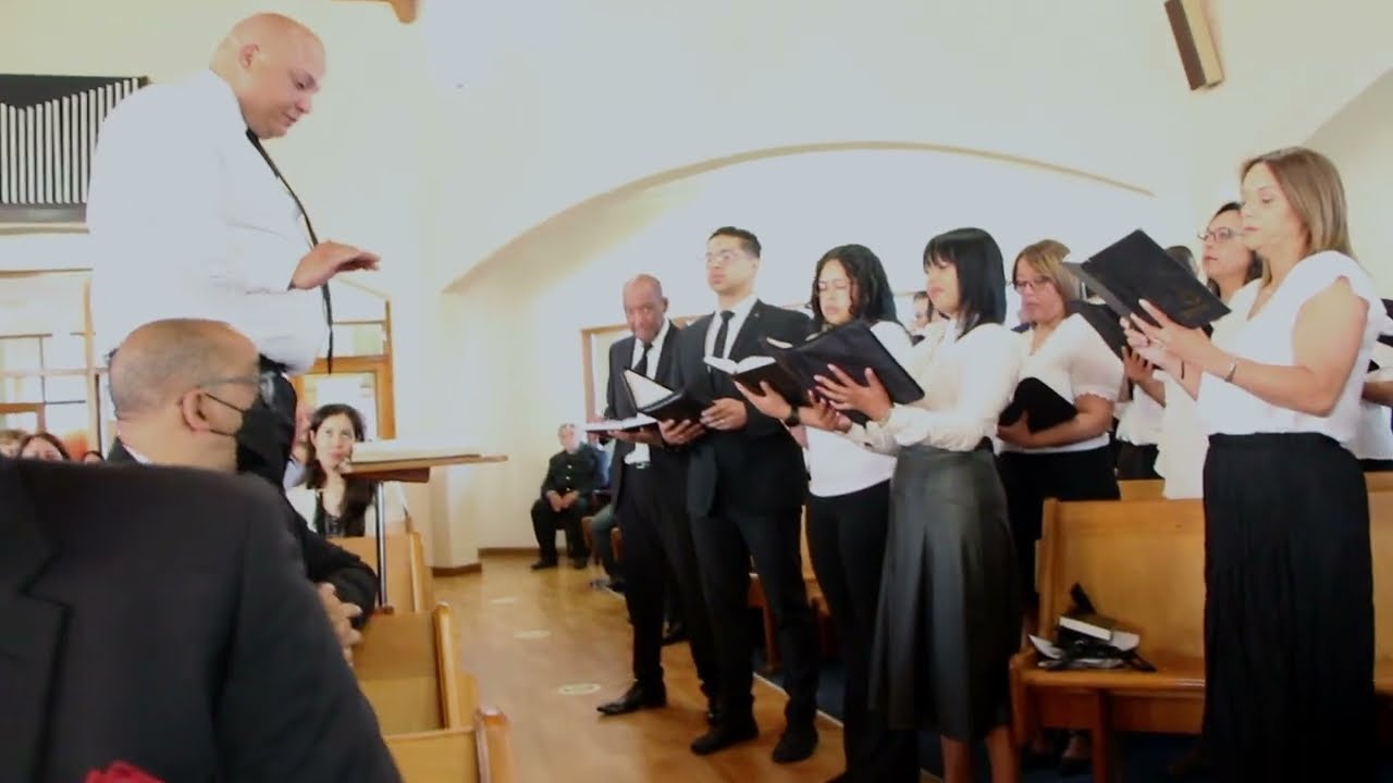 NAC Southfield. Service for Departed 11/23. Choir, quartet, organ. Here is the patience.