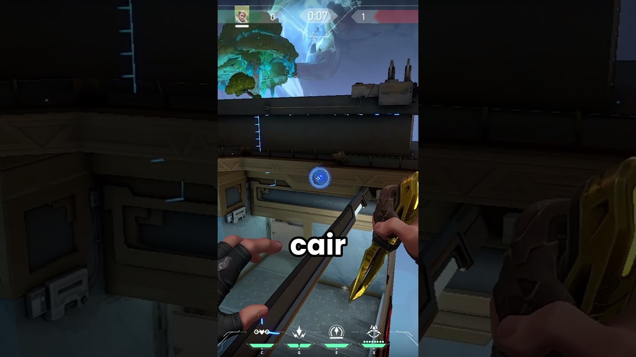 SPOT SOVA NO MAPA ABYSS #valorant #valorantclips #gaming #valorantgaming