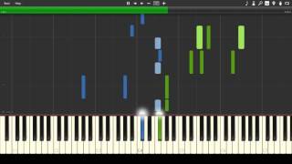 Video thumbnail of "White Silence - Tokyo Ghouls (Synthesia)"