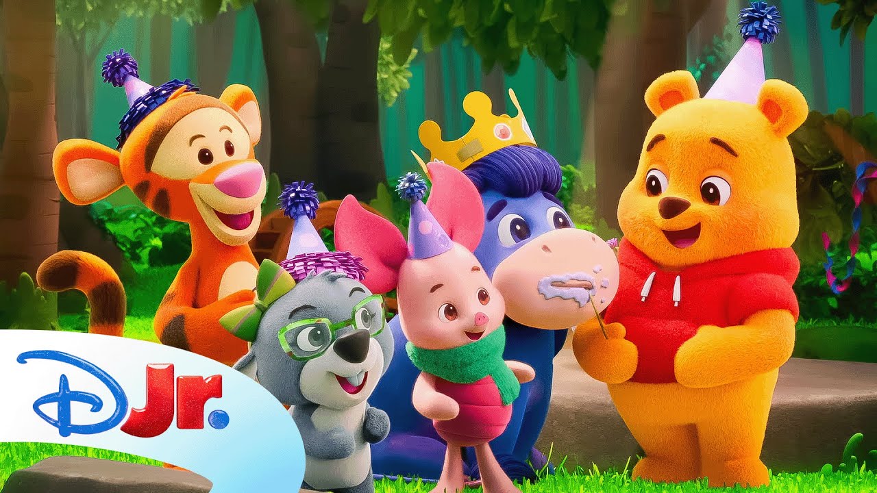 Playdate with Winnie the Pooh | Eeyore's Birthday Surprise π² | @disneyjr Playdate with Winnie the Pooh | Eeyore's Birthday Surprise π² | @disneyjr