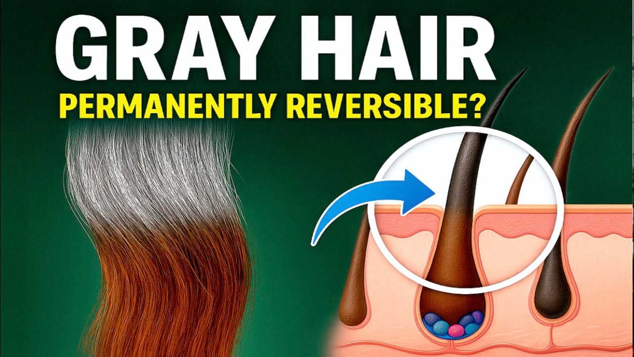 Gray Hair May Soon Be Permanently Reversible — Breakthrough Science Explained!
