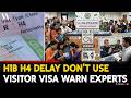 H1B H4 Visa Delays: Why Visitor Visa Is Risky