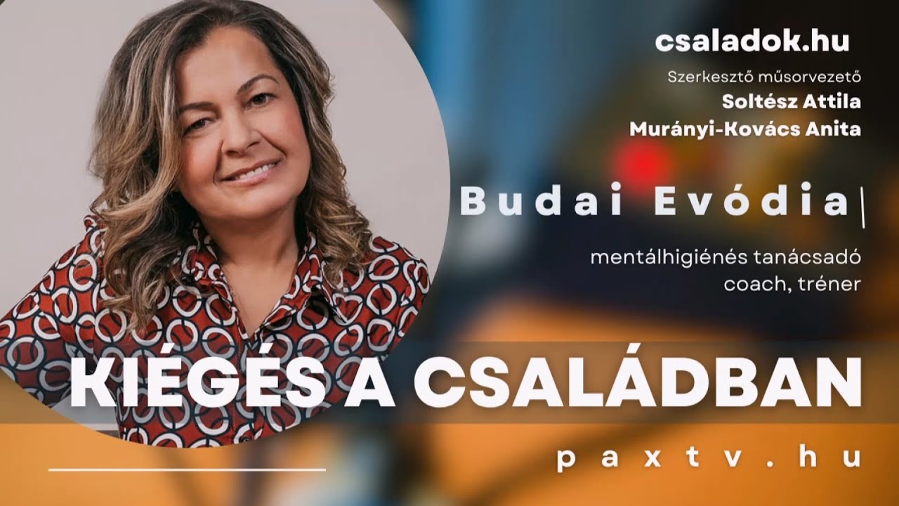 Élet a családban #13 👨‍👩‍👧‍👦 Kiégés a családban - Budai Evódia