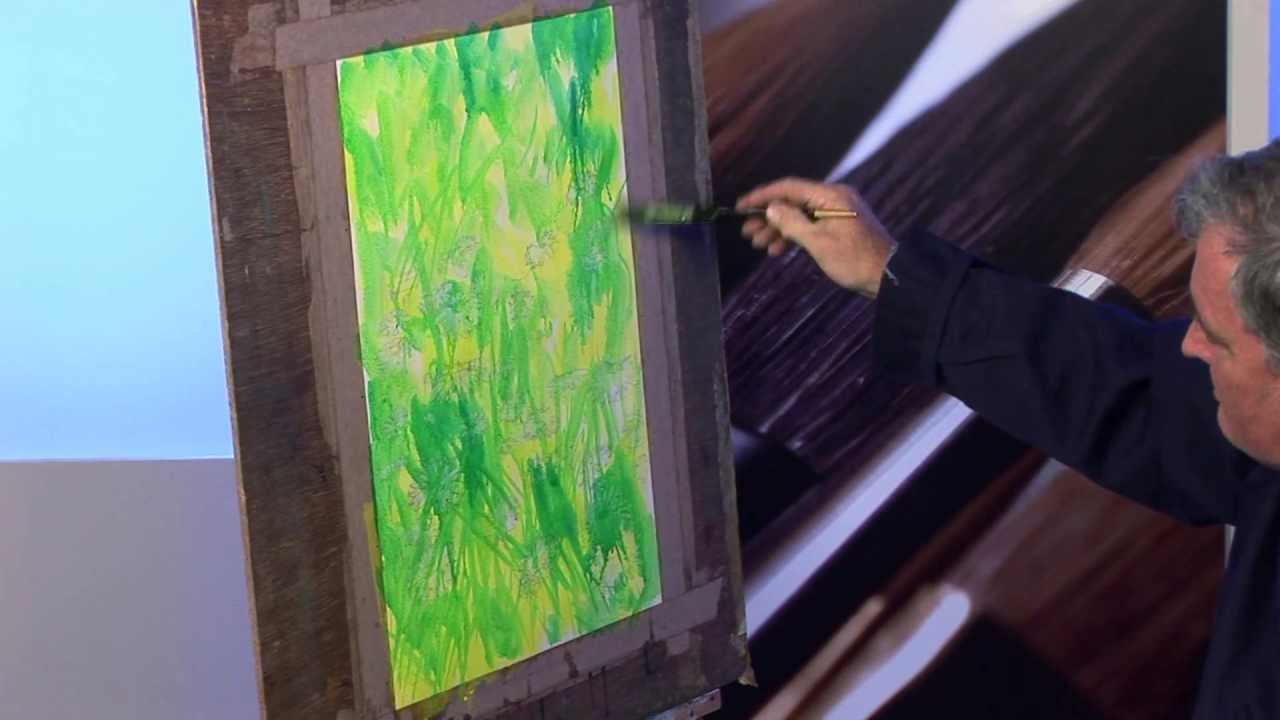 Using Acrylic Ink & Soft Pastels with Peter Wood