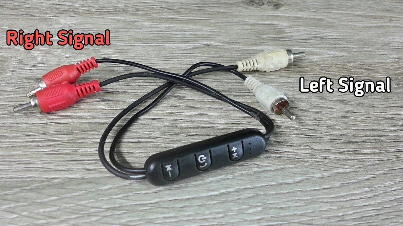 modification enceinte bluetooth vers rca 