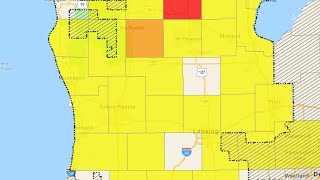 Power outages impacting thousands across West Michigan