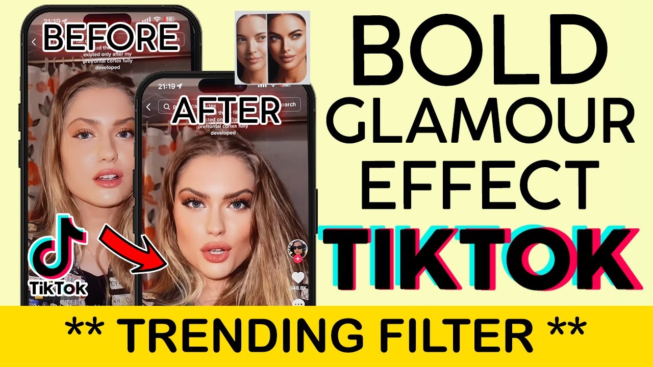 essayer le filtre bold glamour