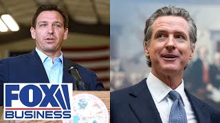 Newsom challenges DeSantis to a debate before election day