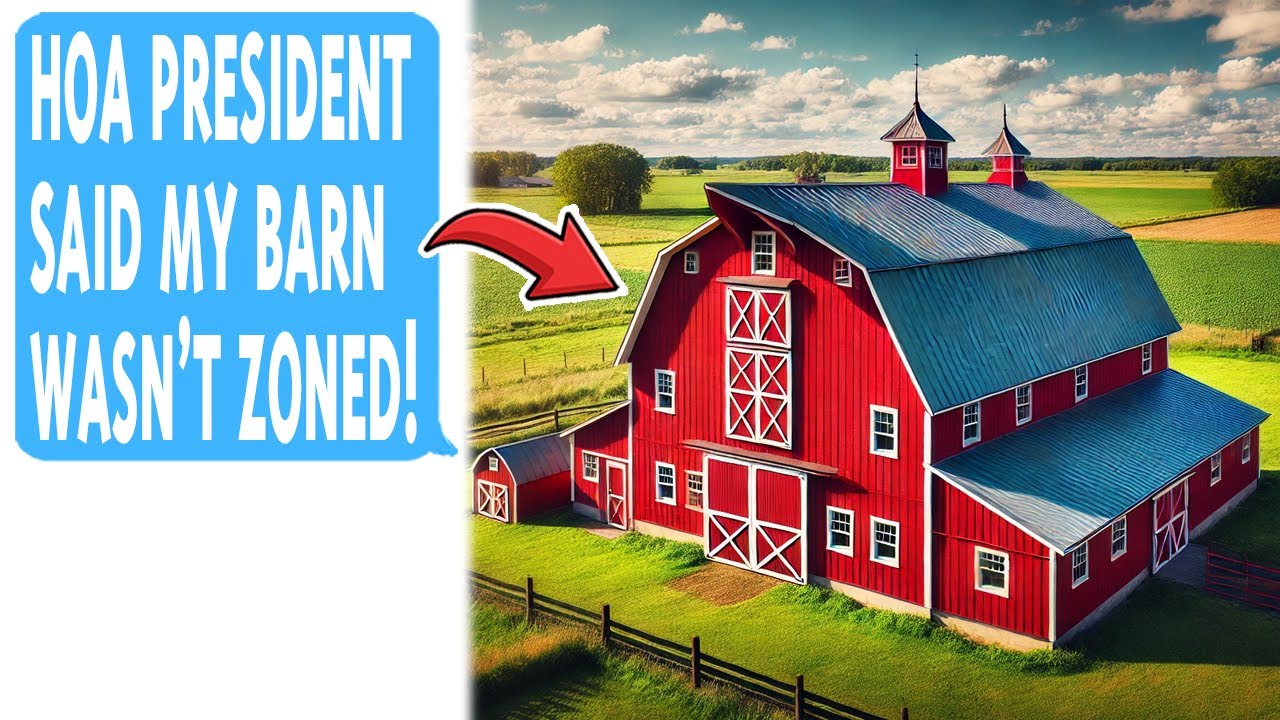 HOA President Said My Barn Wasn’t Zoned! I Bought The Zoning Department’s Land Next Door!