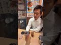 維新 吉村代表 東京で博多ラーメンを食べる