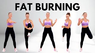 🔥SMALLER WAIST & FLAT BELLY | Home Workout🔥30 Min Standing Workout🔥NO JUMPING TABATA WORKOUT🔥