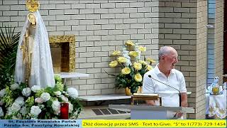 15 Sunday in Ordinary Time. Holy Mass at St. Faustina Parish  in Chicago 07.12.2026