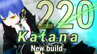 Toram Online - New Katana Build Cap 220
